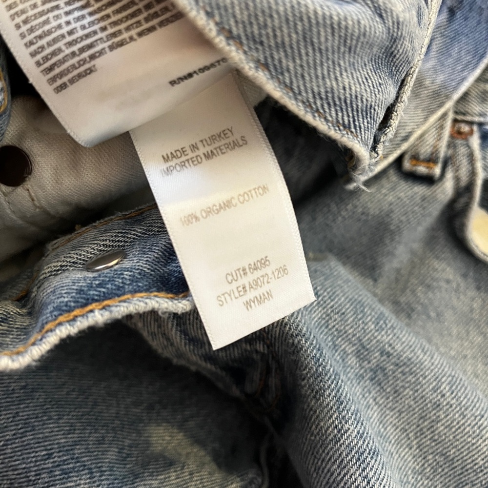 AGOLDE Wyman Vintage Straight Leg Jeans Size 29 - Picture 5 of 7